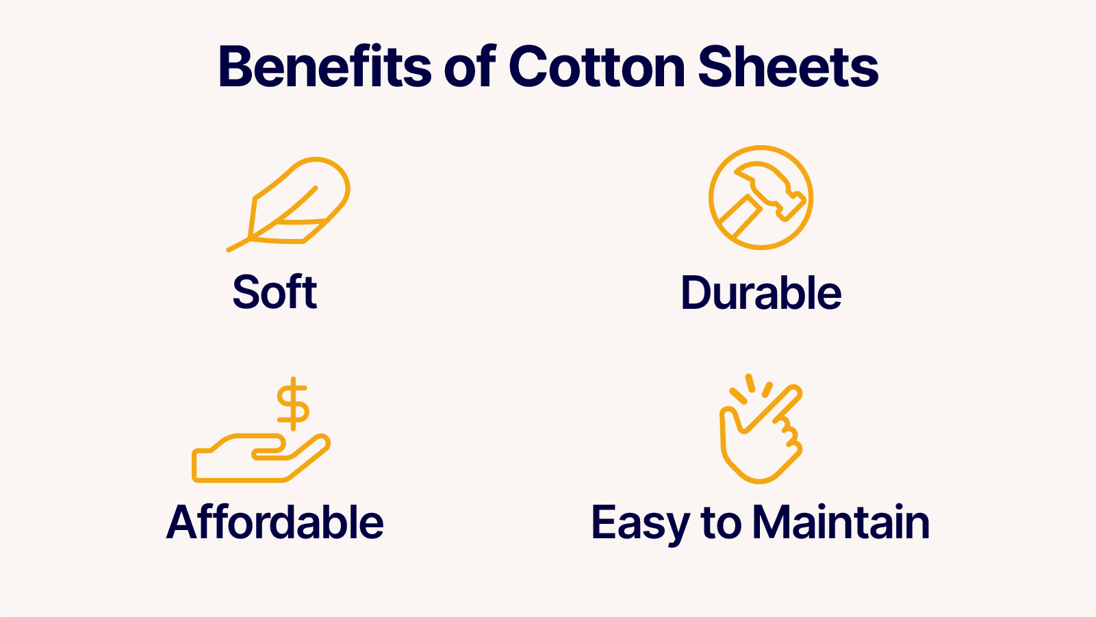 Benefits of cotton sheets
