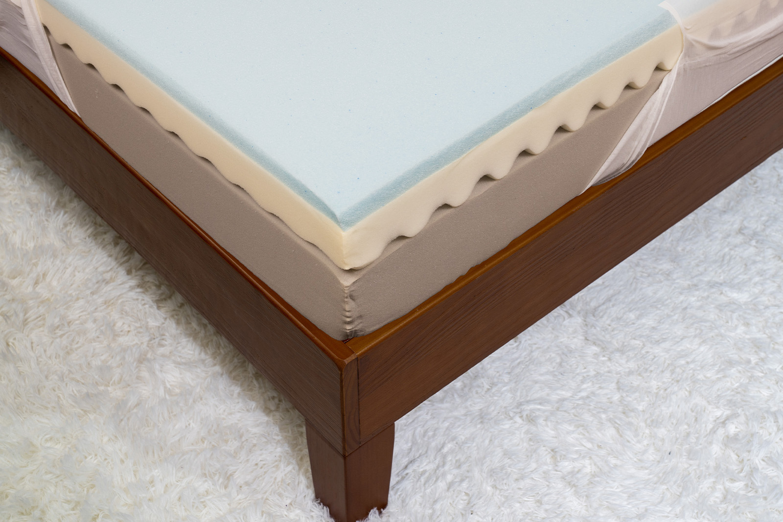 Bloom mattress layers