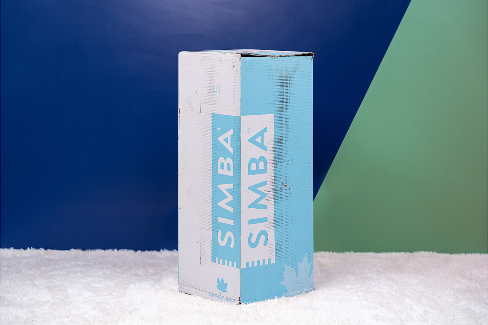 Delivery box for Simba 5000 Pro flex mattress